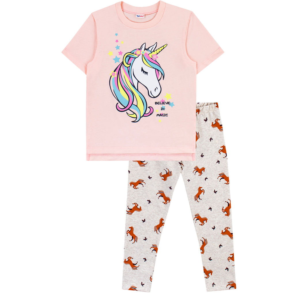 Комплект Youlala футболка и лосины кулирка лайкра  фото 5