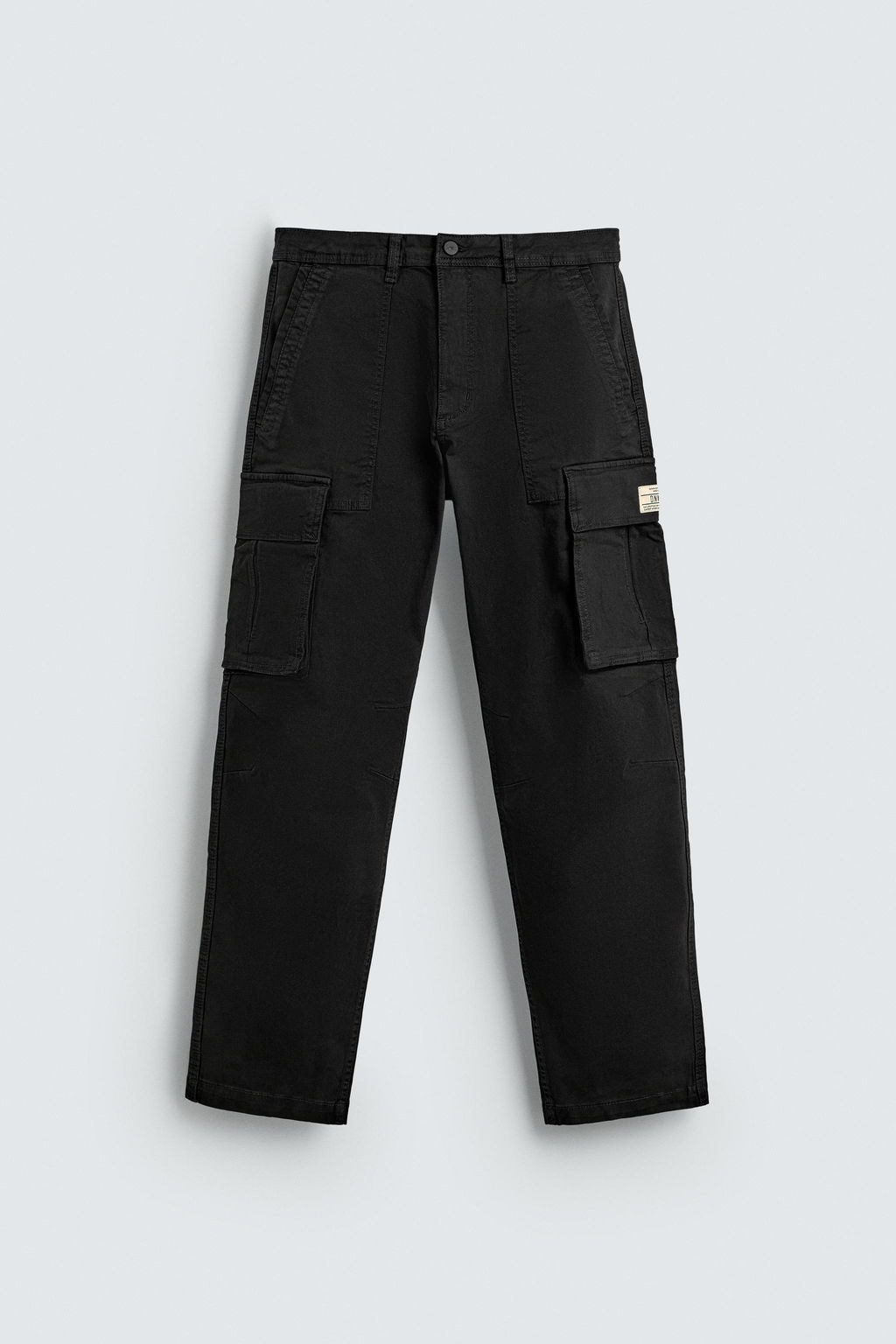 RELAXED FIT CARGO TROUSERS - Zara фото 6