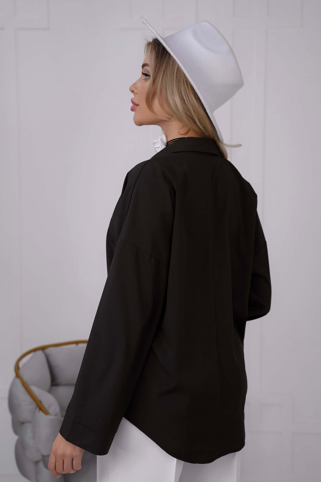 Рубашка Атланта (блэк) Б8183 - Lt collection фото 2