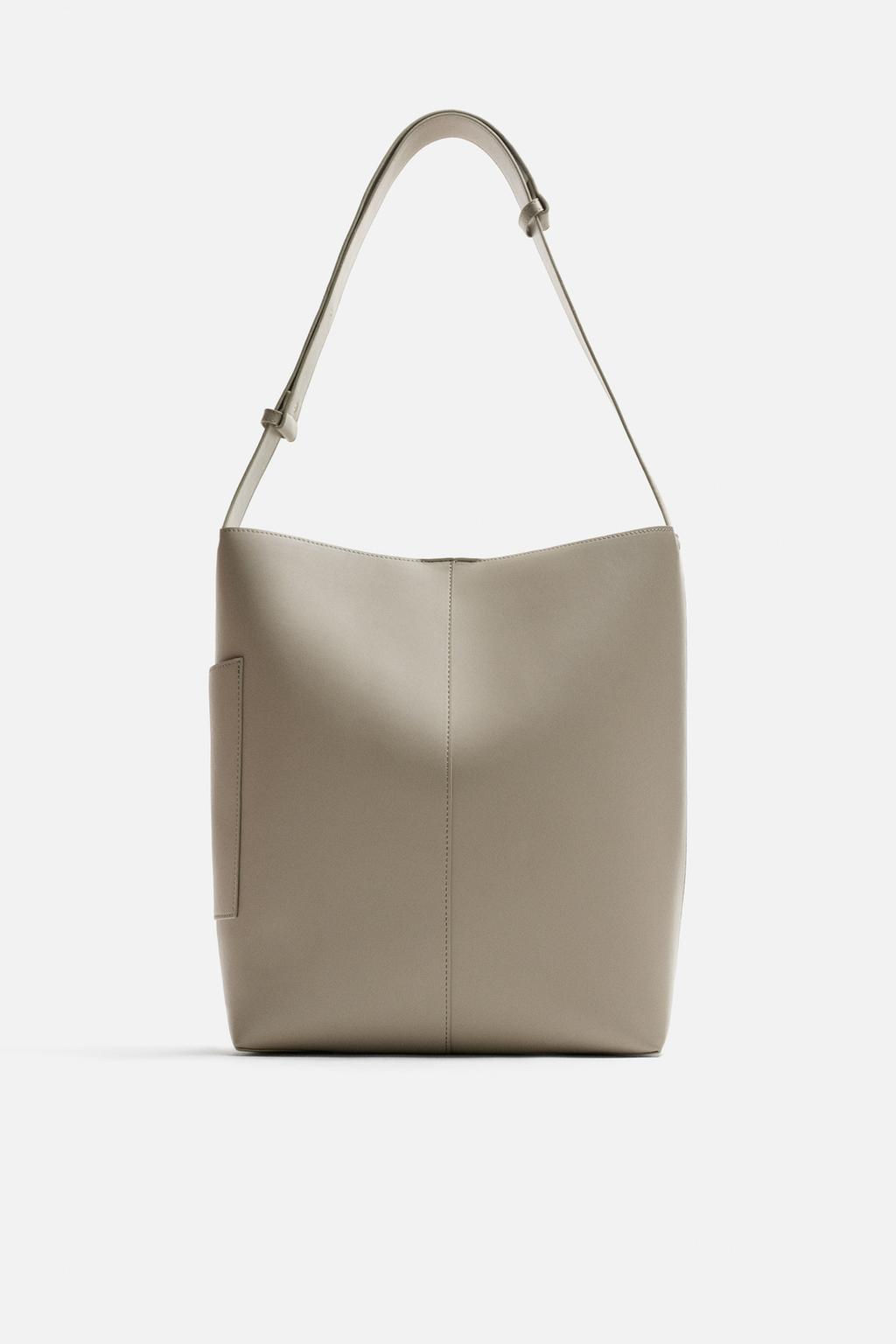 SHOPPER BAG WITH POCKET - Zara фото 13
