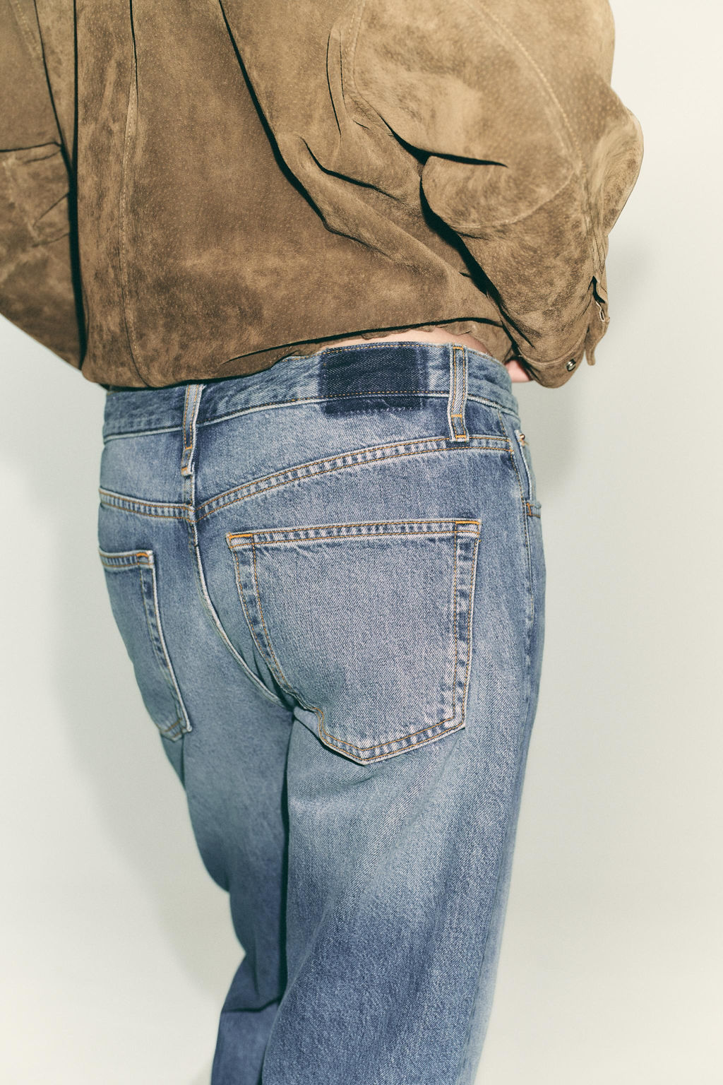 Z 1975 CROPPED MID-WAIST JEANS - Zara фото 7