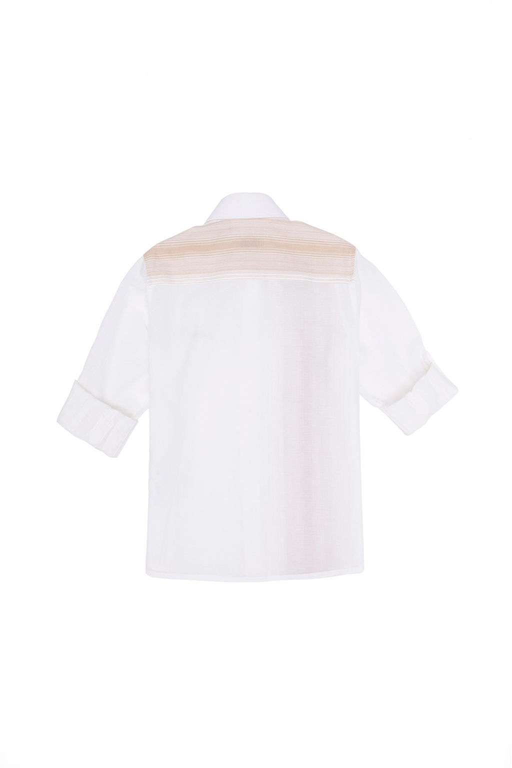 U. S. Polo Assn Рубашка светло-коричневого цвета с длинным рукавом для мальчика - U.s. polo assn фото 2