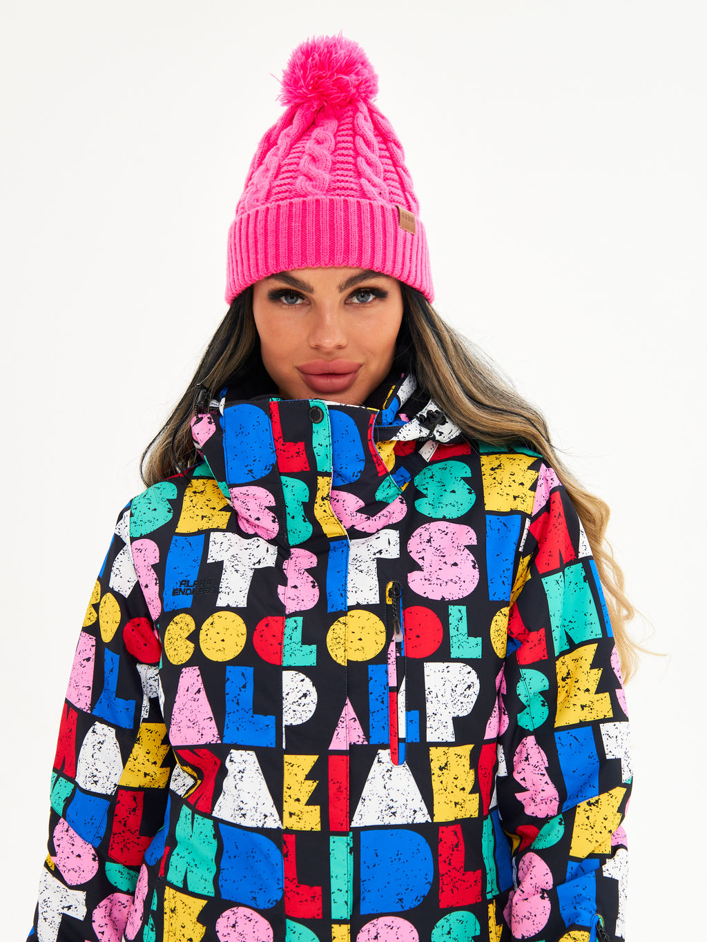 Женская горнолыжная сноубордическая куртка Alpha Endless Ultra Chaleur SNB 423/316_7 Разноцветный  фото 17