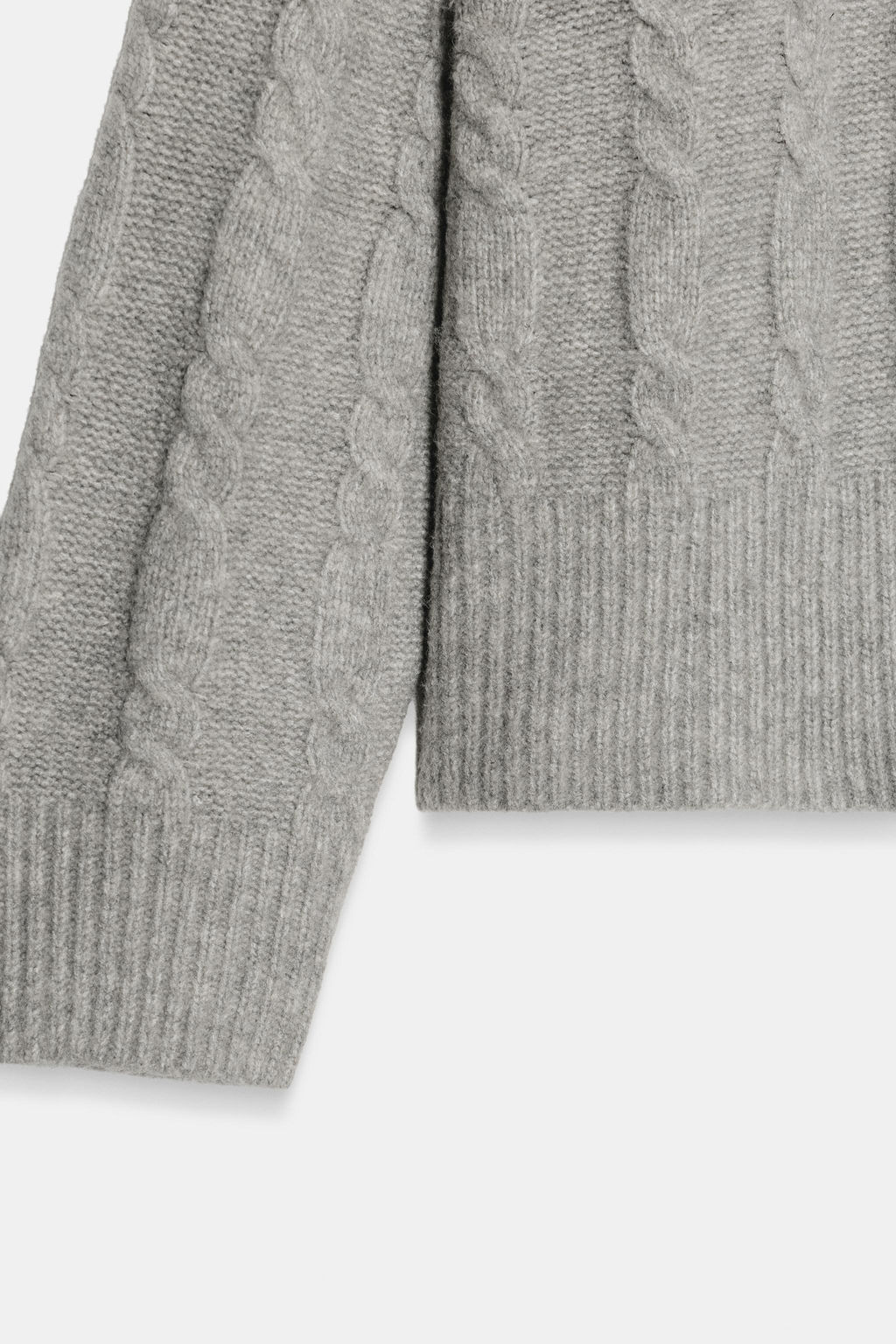 SOFT CABLE KNIT JUMPER - Zara фото 8