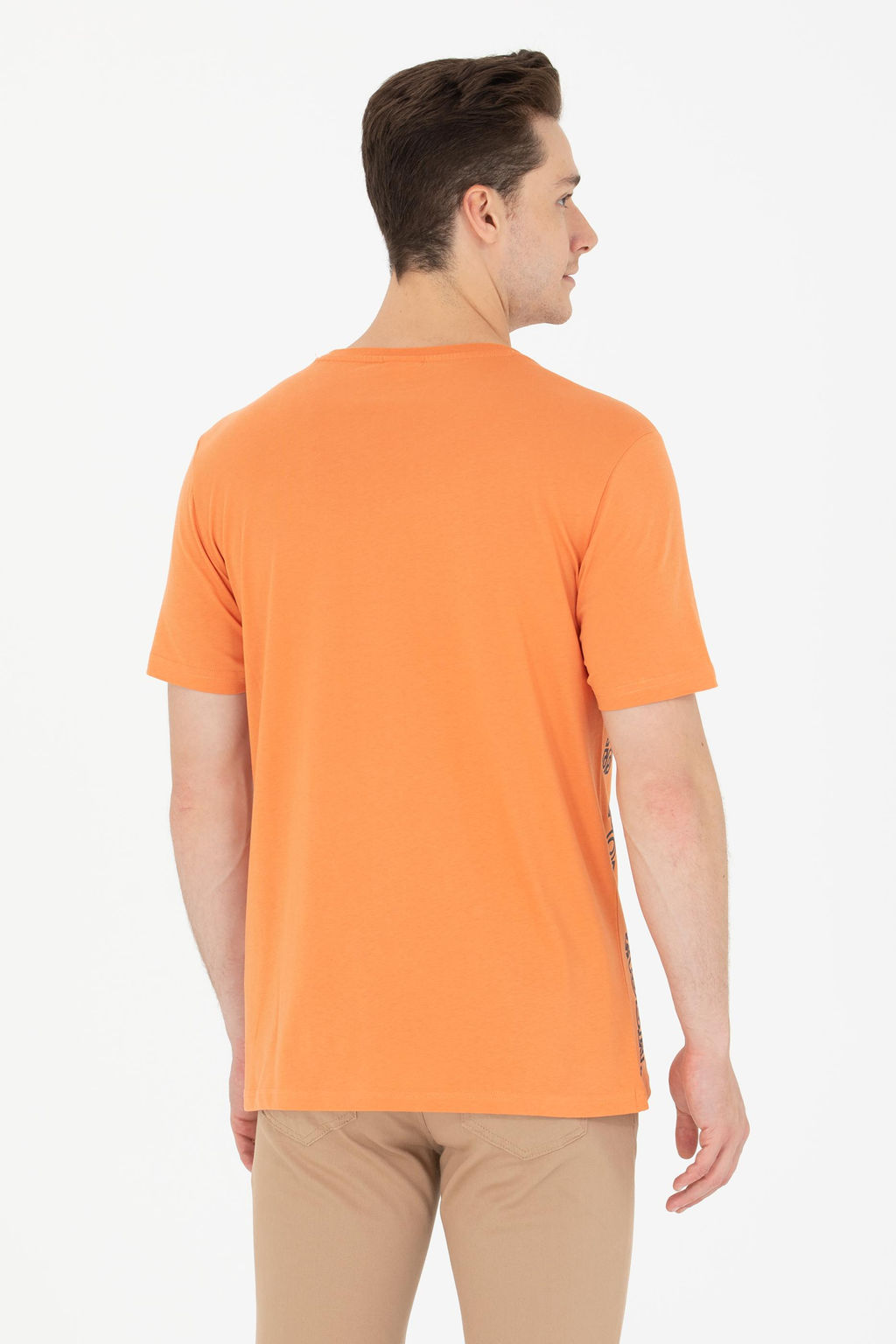 Erkek Kiremit Bisiklet Yaka Ti__rt