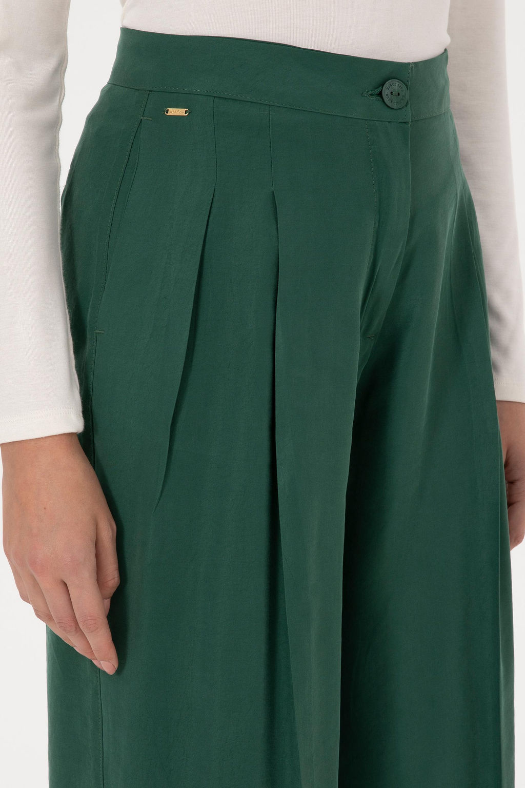 Kad_n Koyu Ye_il Kanvas Pantolon - U.s. polo assn фото 5