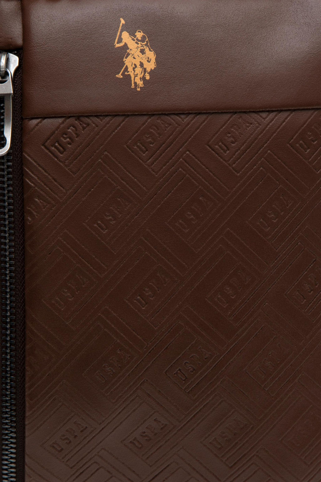 Мужская коричневая сумка - U.s. polo assn фото 6