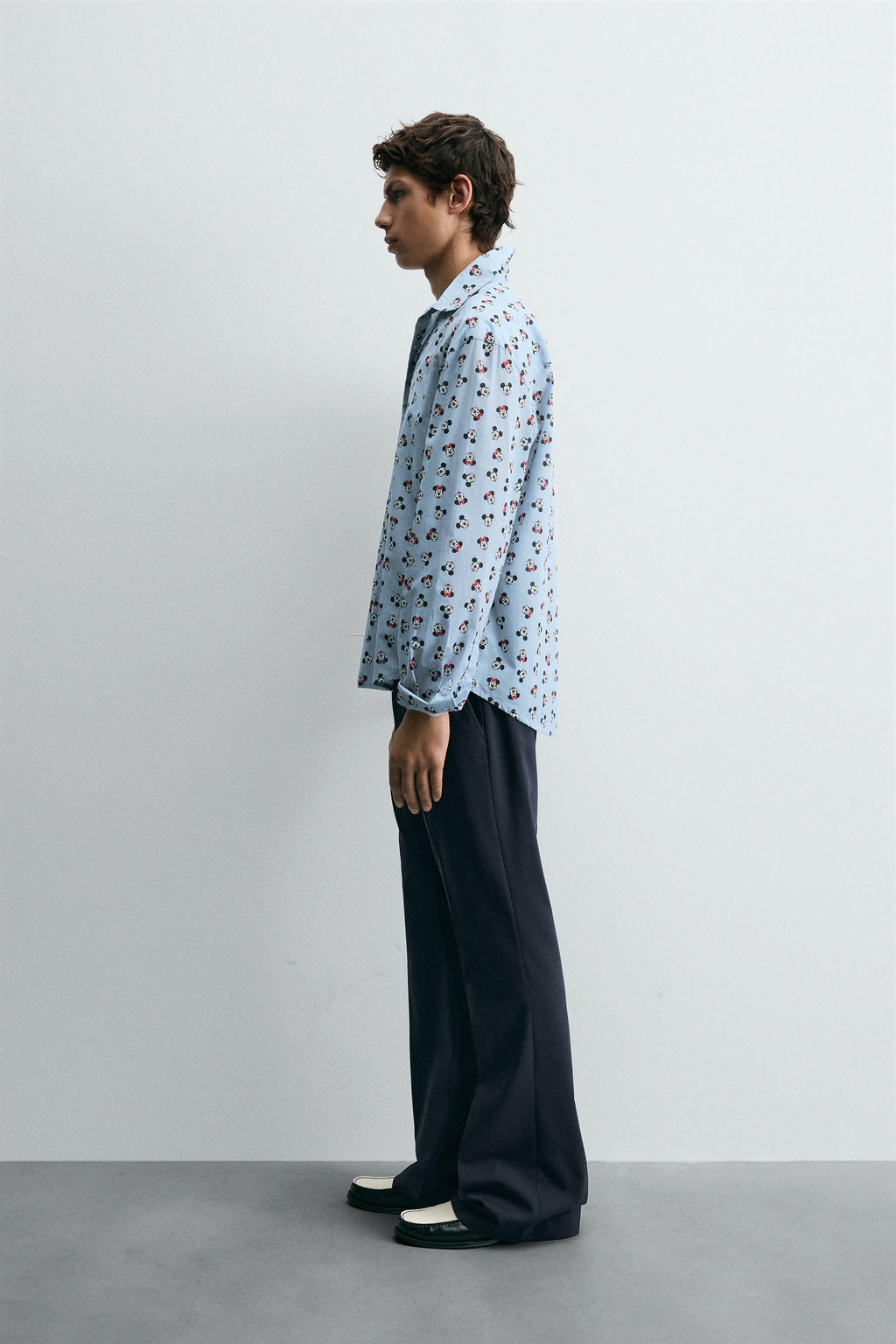 MINNIE + MICKEY MOUSE SHIRT HARRY LAMBERT FOR ZARA X DISNEY  фото 4