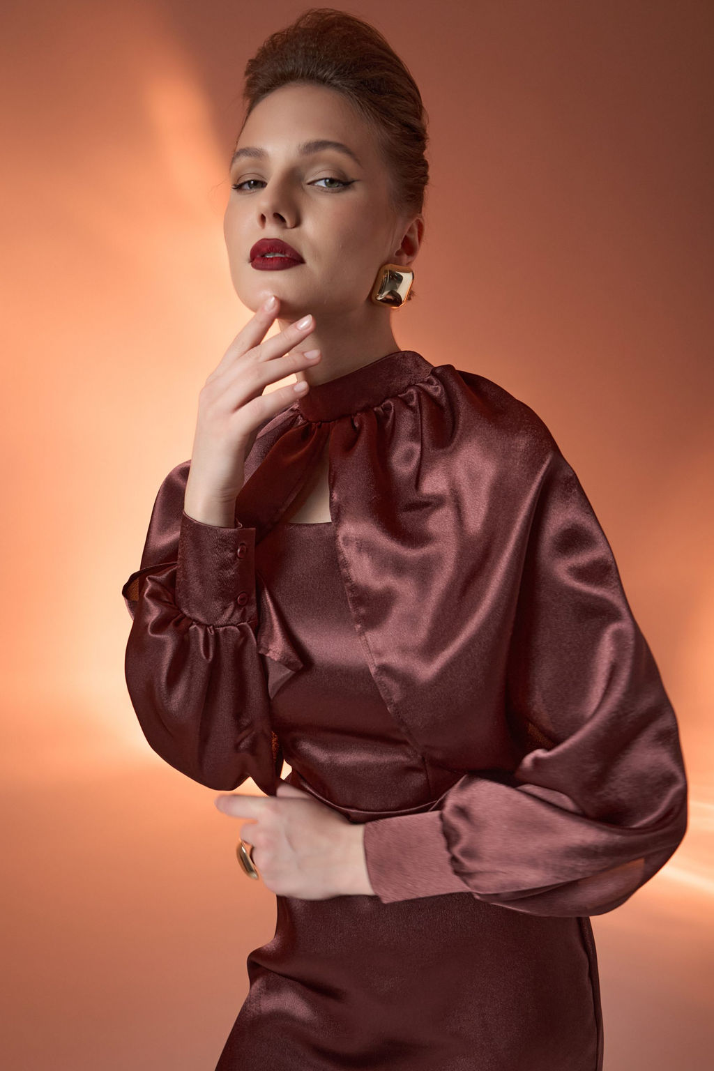 Платье Мия (шоколадный) - Эльза фото 20