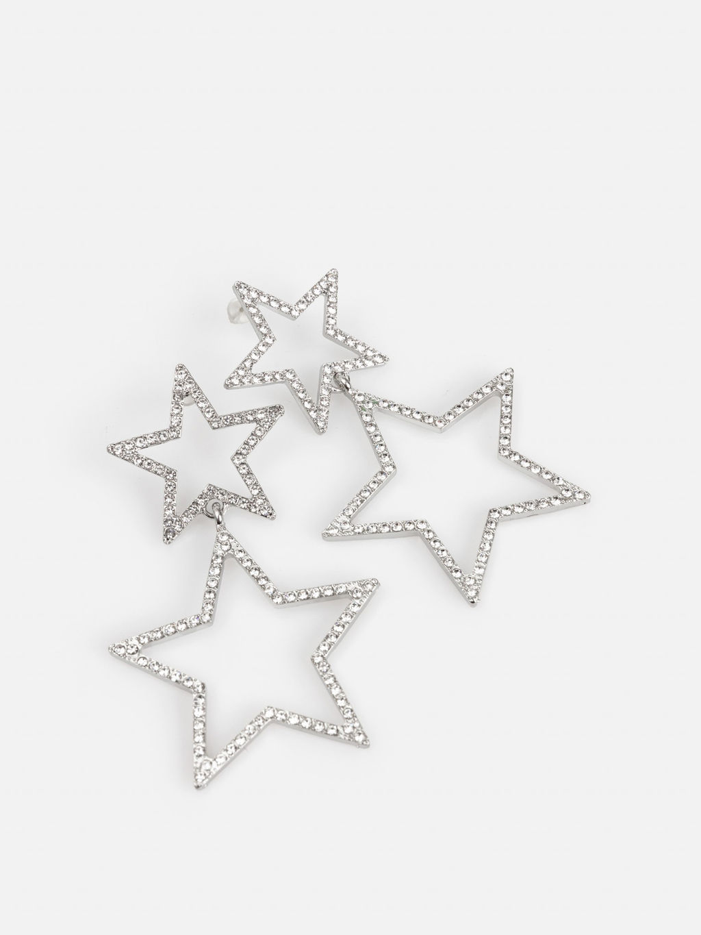 ACOOLA / Серьги детские Starrs серебристый  фото 3