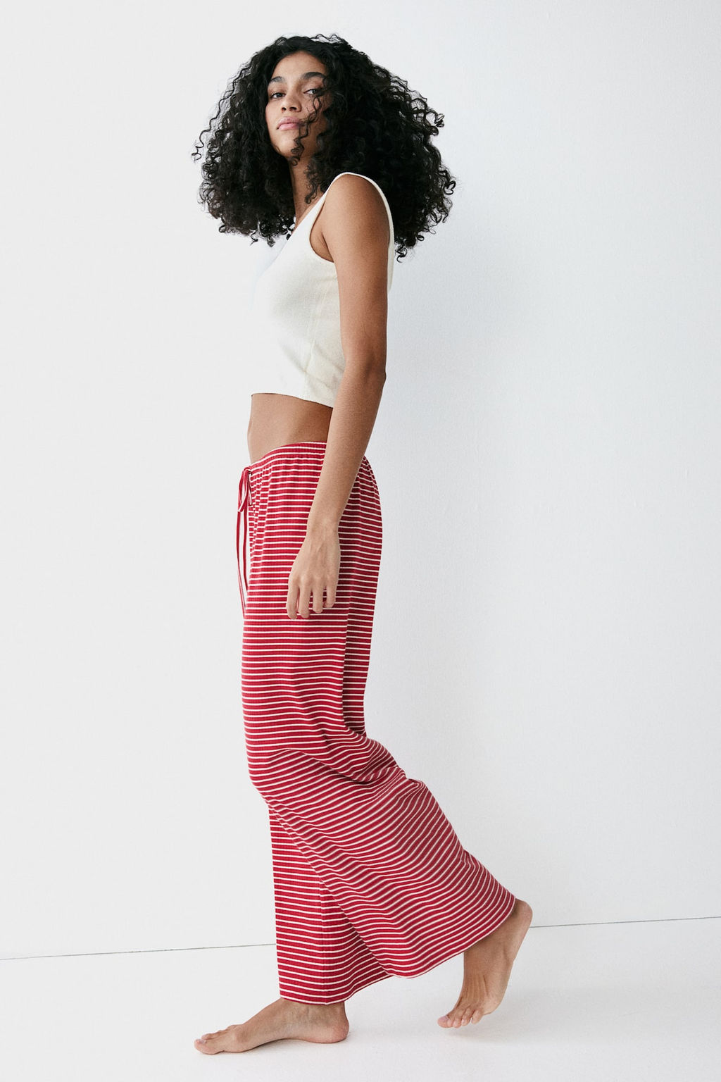 Pantalon amplio de punto - H&m фото 4