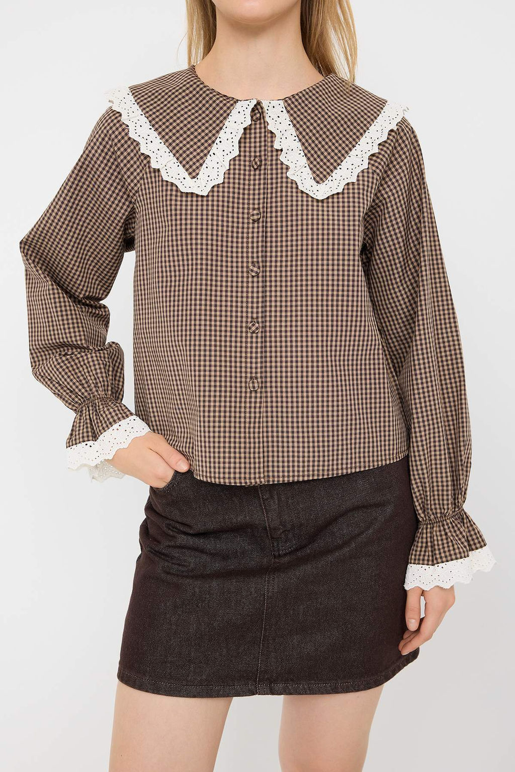 Teen Bebe Yaka Potikare - Trendyolmilla фото 3