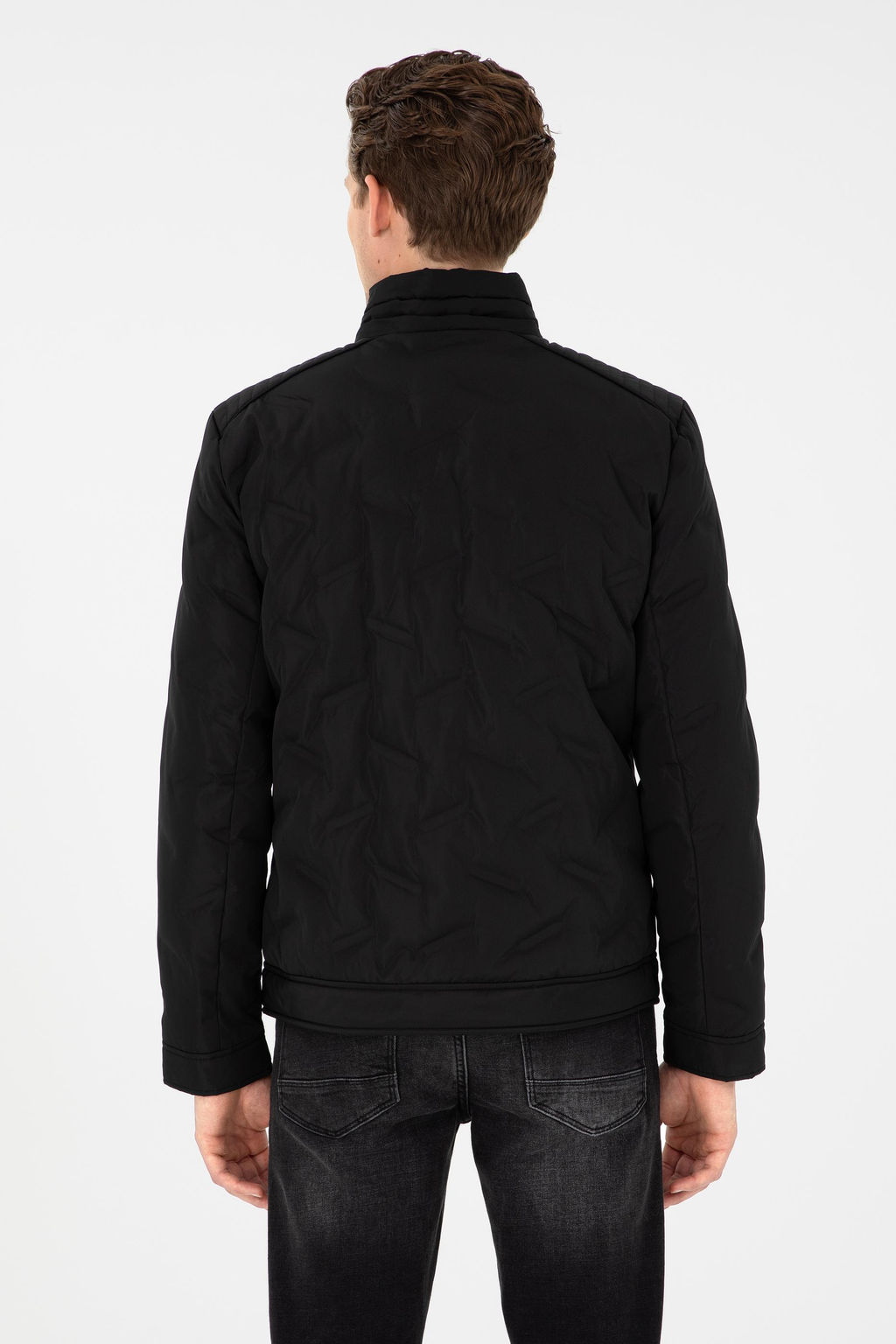 Мужское черное пальто Неожиданная скидка в корзине - U.s. polo assn фото 5