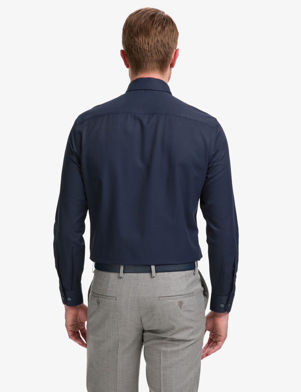 Lacivert Slim Fit Arm_rl_ Uzun Kollu G_mlek
