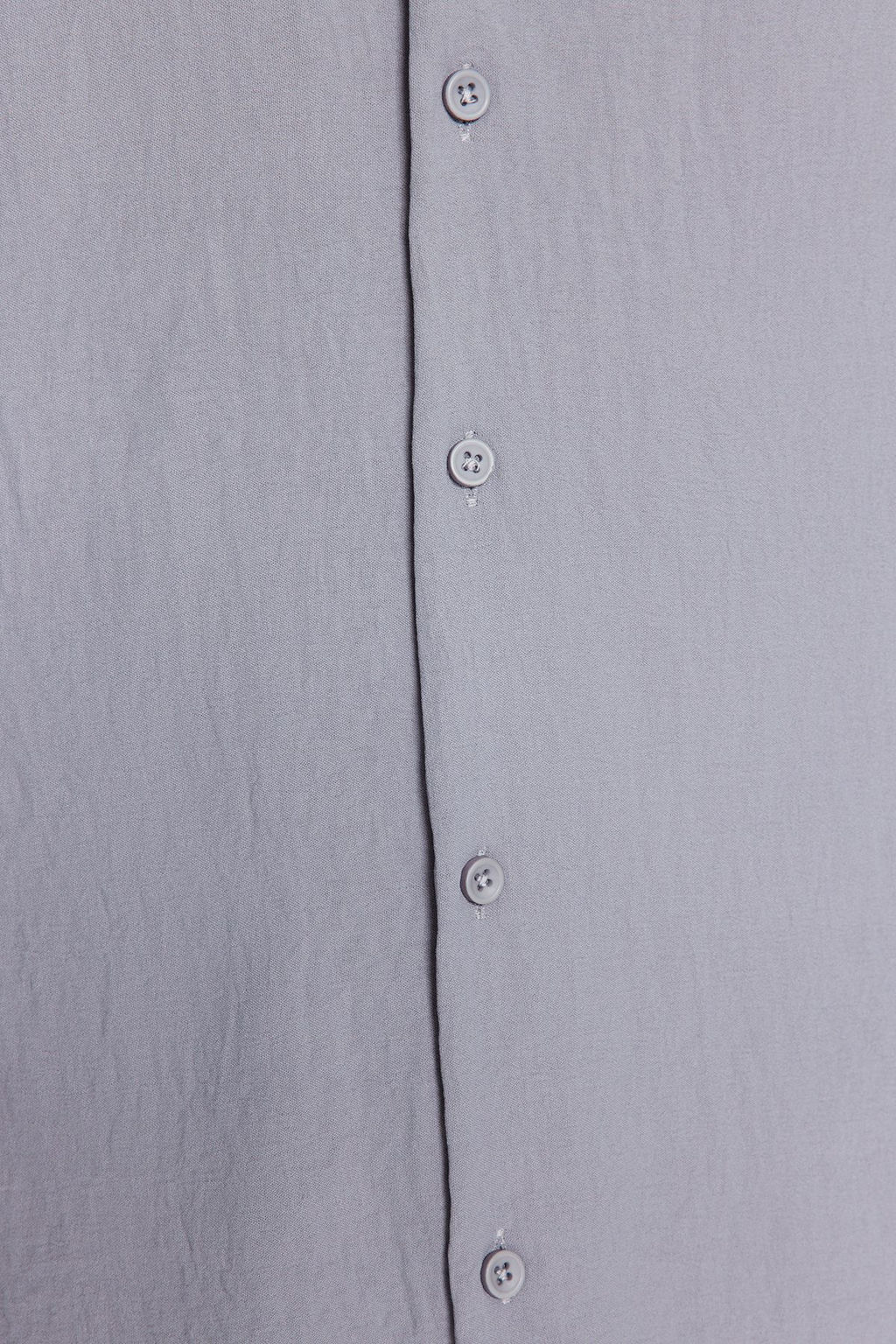 TRENDYOL MAN Beyaz Oversize Fit Apas Yaka Yazl?k Keten Gorunumlu Gomlek TMNSS23GO00053 - Trendyolmilla фото 48