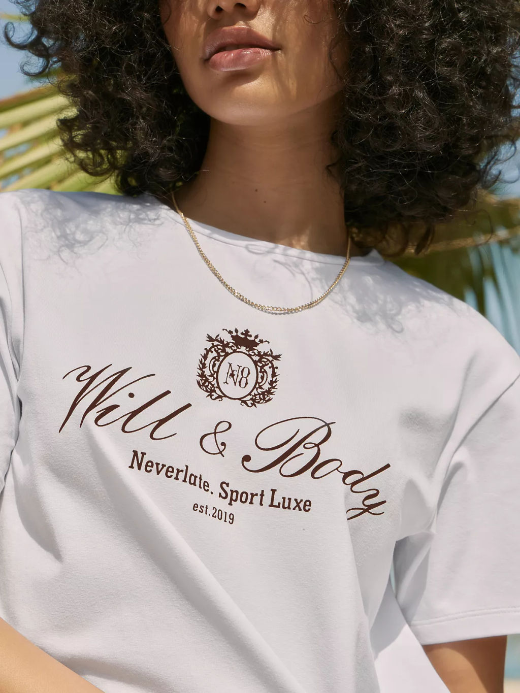 Футболка Will&Body с принтом