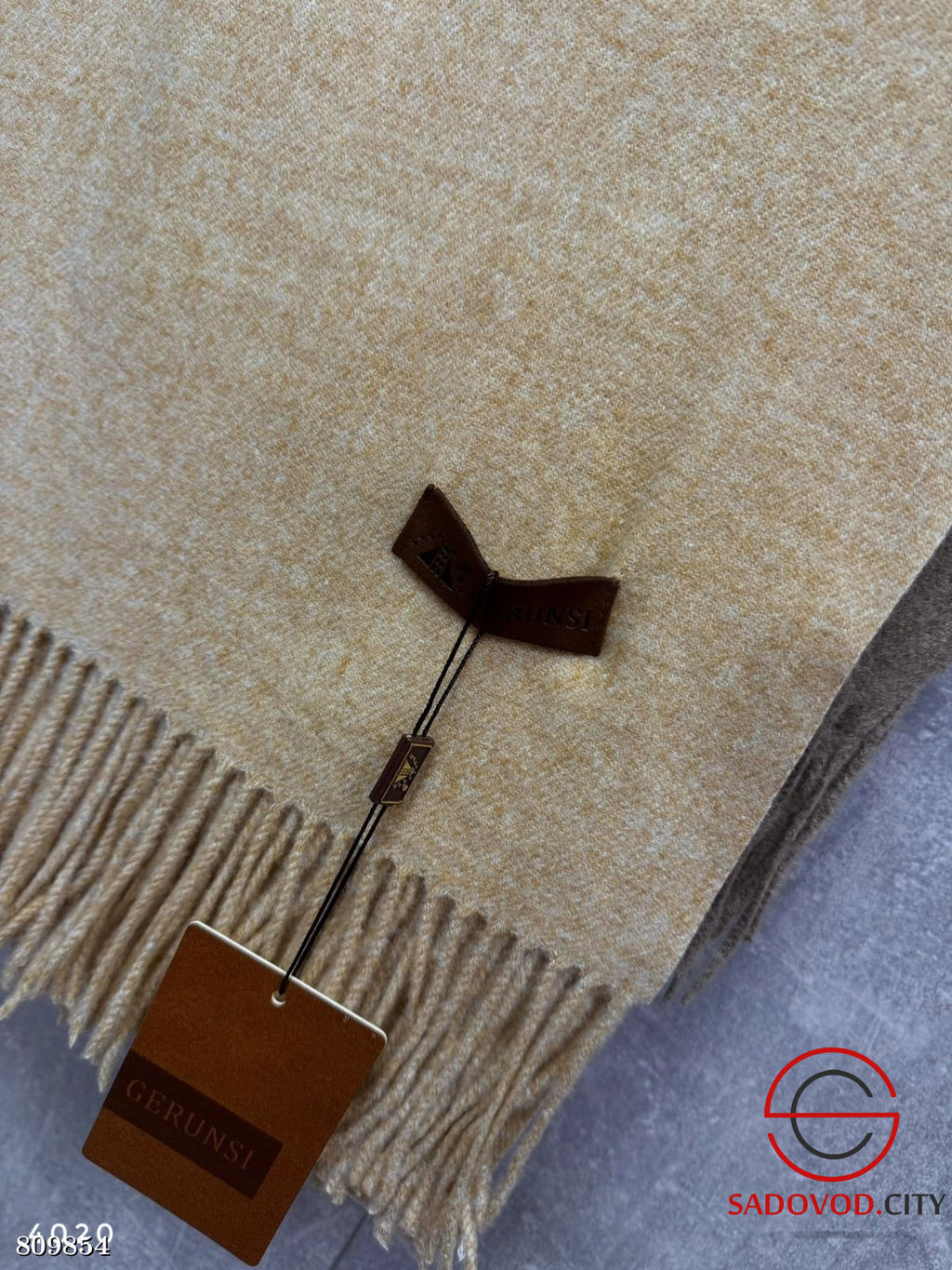 Палантин, шарф легкий однотонный - Bruno фото 8