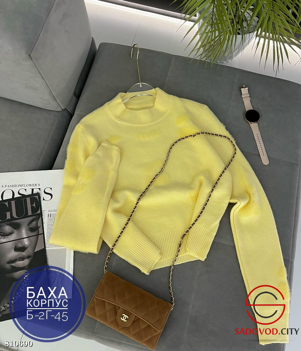 Свитер женский с принтом - Bruno фото 6