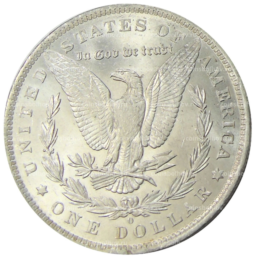 1 доллар 1883 года O США Доллар Моргана