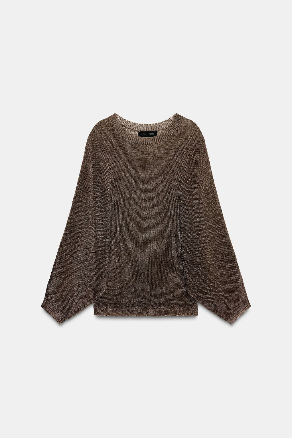 METALLIC KNIT JUMPER - Zara фото 6