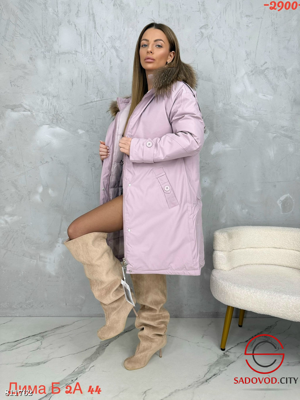 Куртка женская с капюшоном - Bruno фото 6