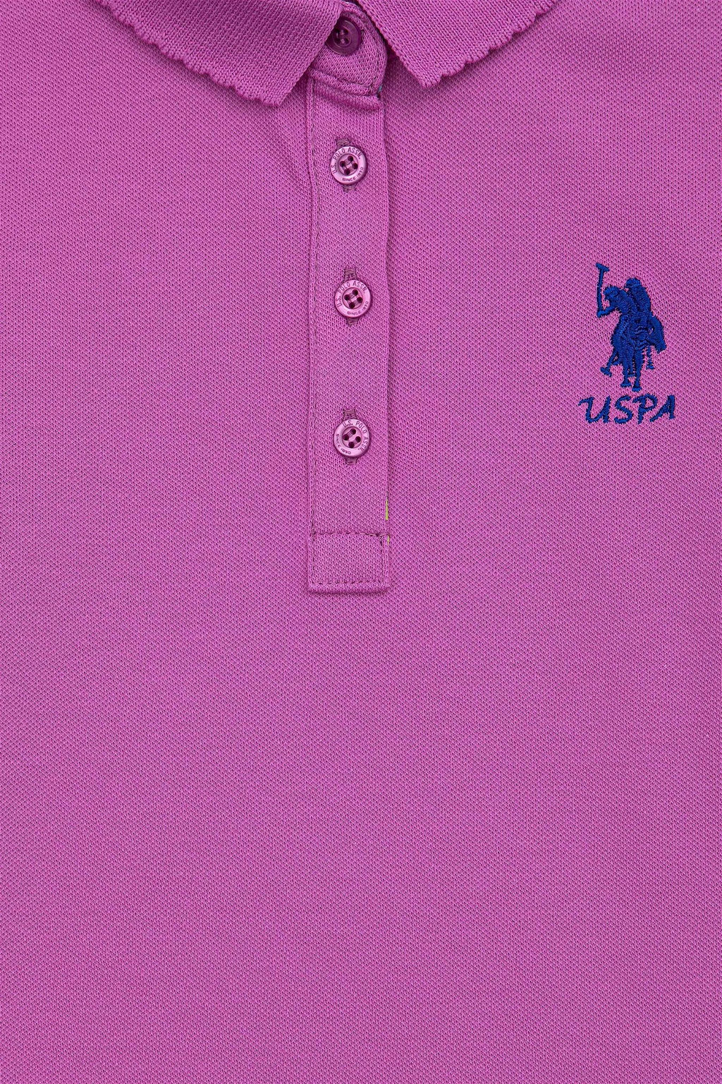 Фиолетовая футболка для девочки Basic - U.s. polo assn фото 6