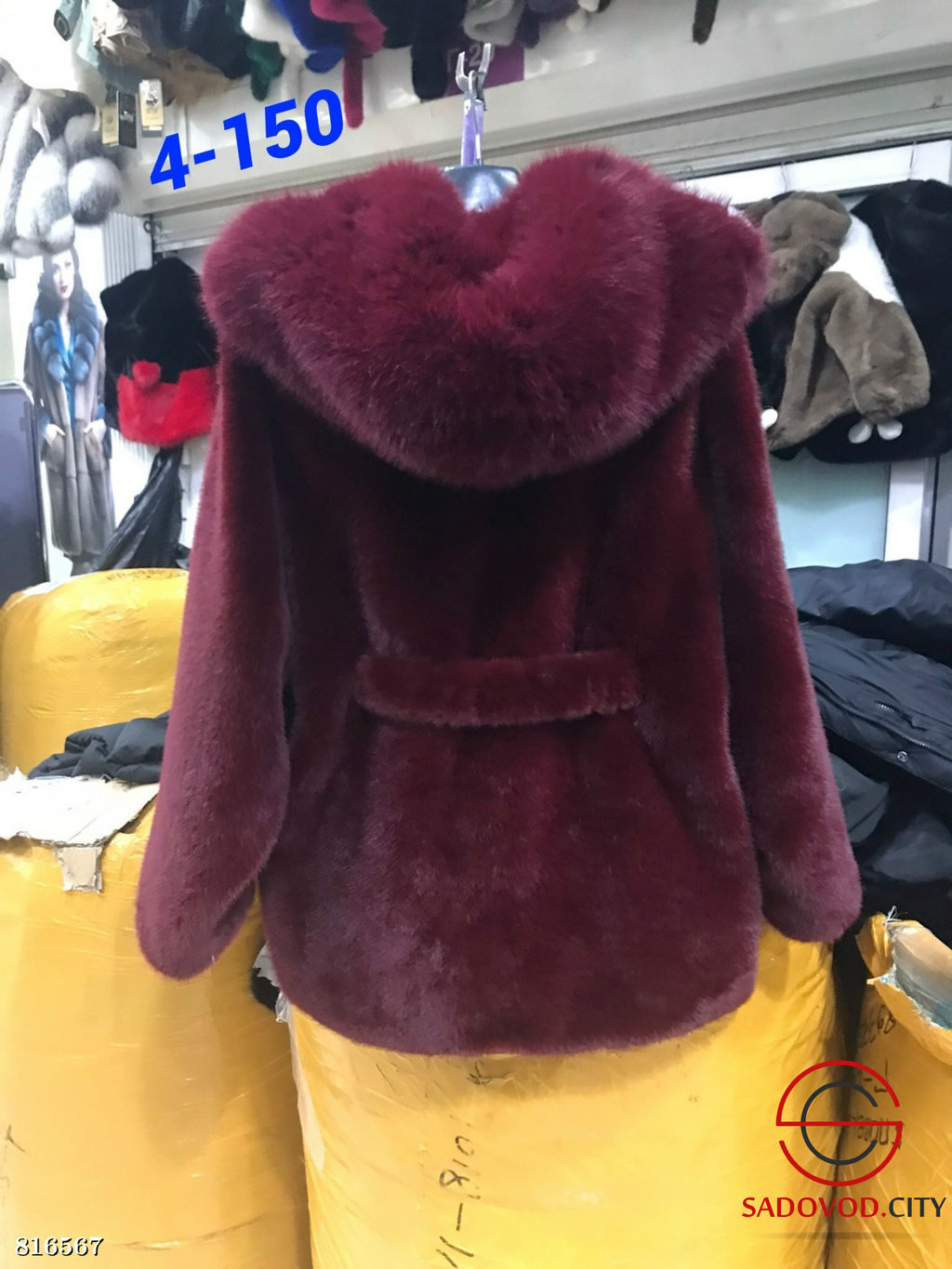 Шуба женская из искусственного меха - Bruno фото 4