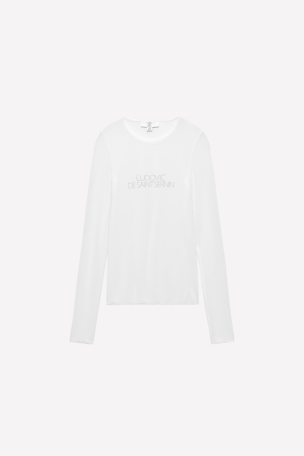SHINY TEXT T-SHIRT LUDOVIC DE SAINT SERNIN x ZARA