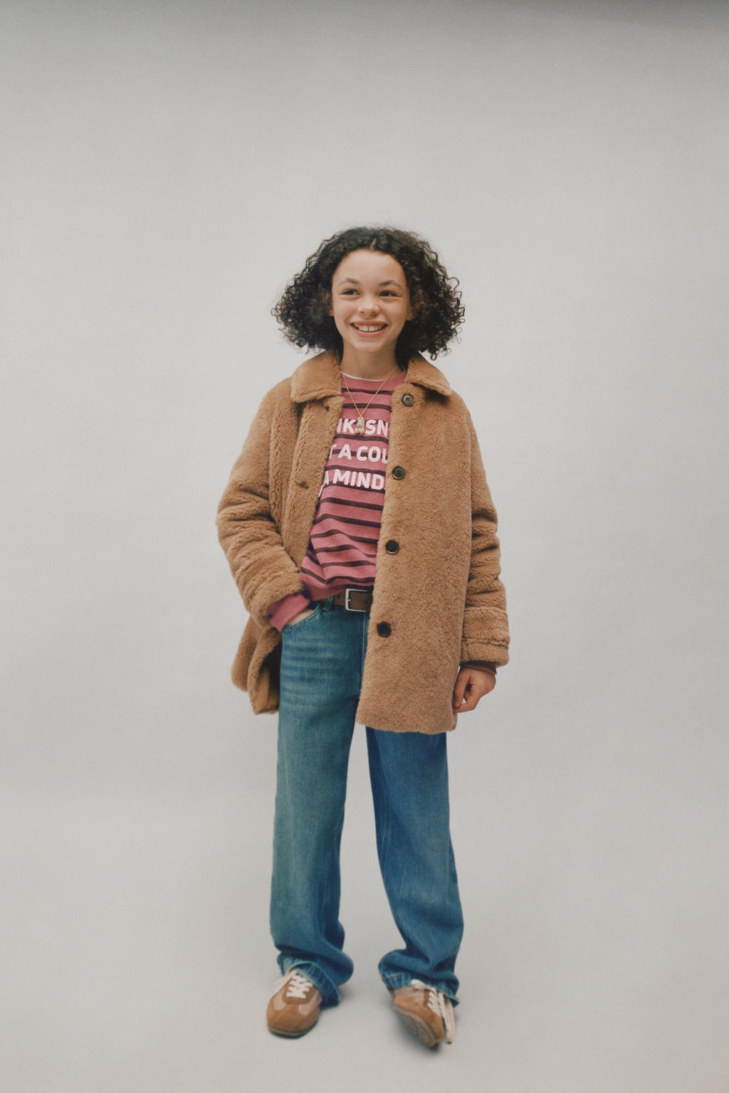 FAUX FUR COAT - Zara фото 9