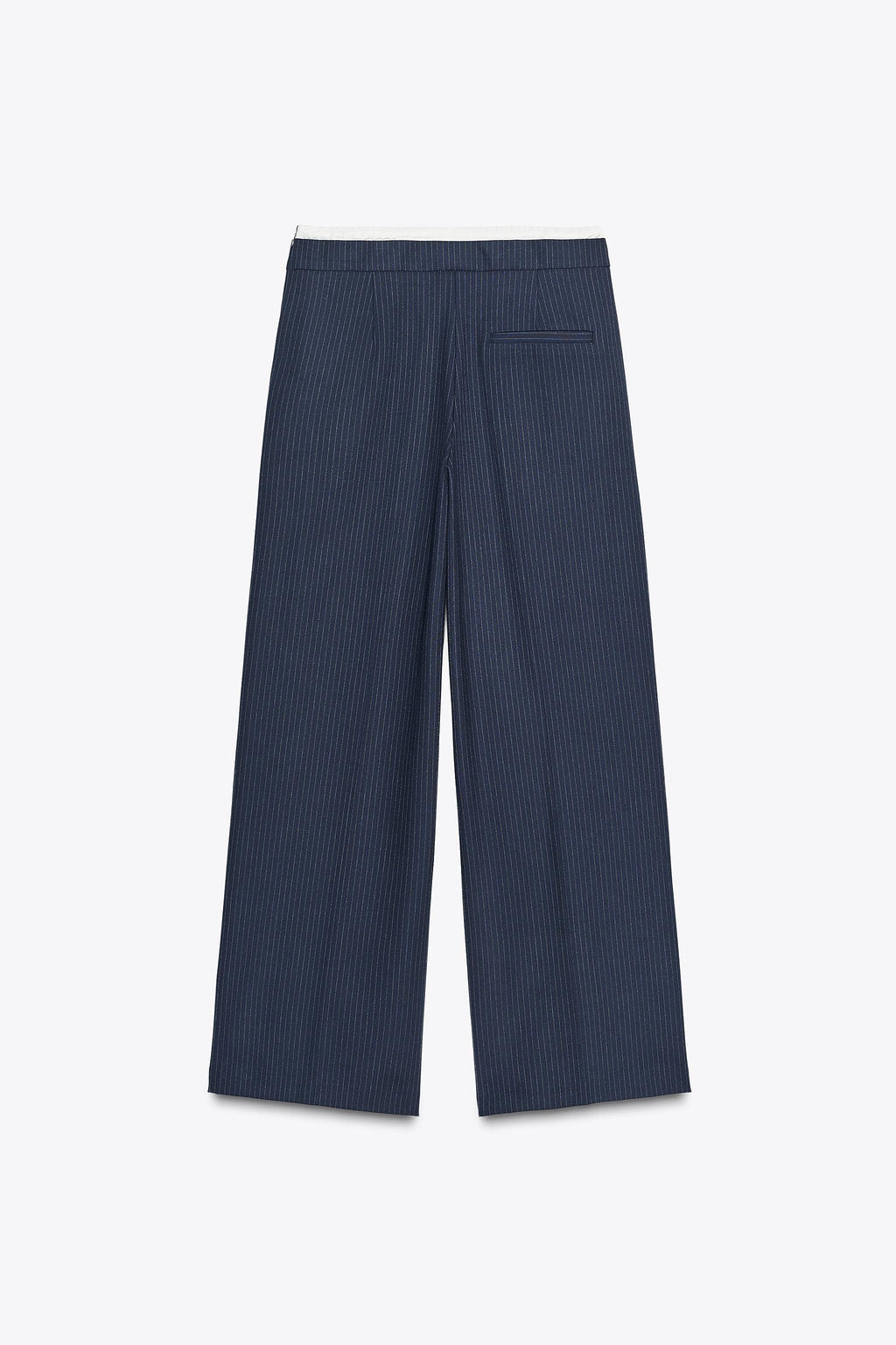 WIDE-LEG TROUSERS WITH DOUBLE WAIST - Zara фото 11