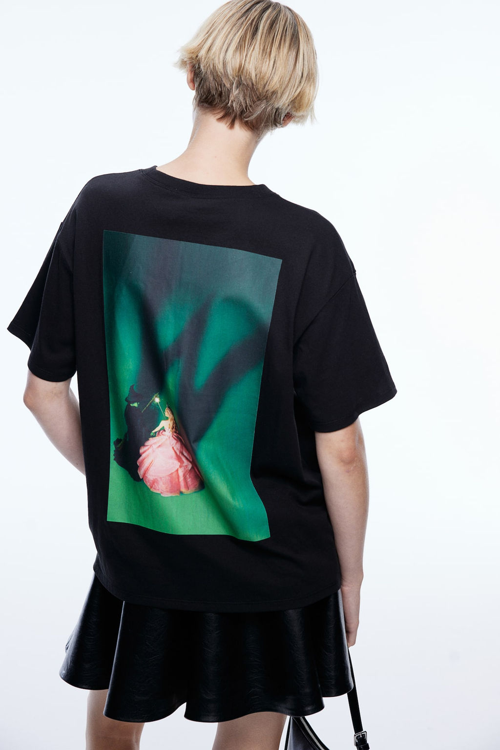 Camiseta boxy con estampado - H&m фото 4