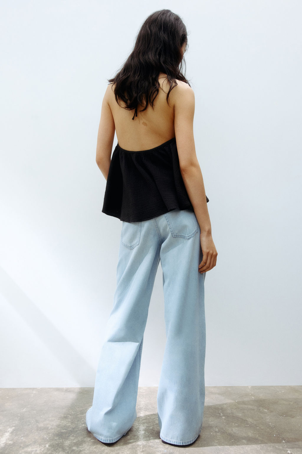 Wide Regular Waist Jeans - H&m фото 8