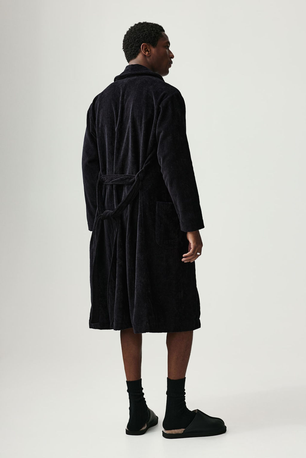 Terry dressing gown - H&m фото 5