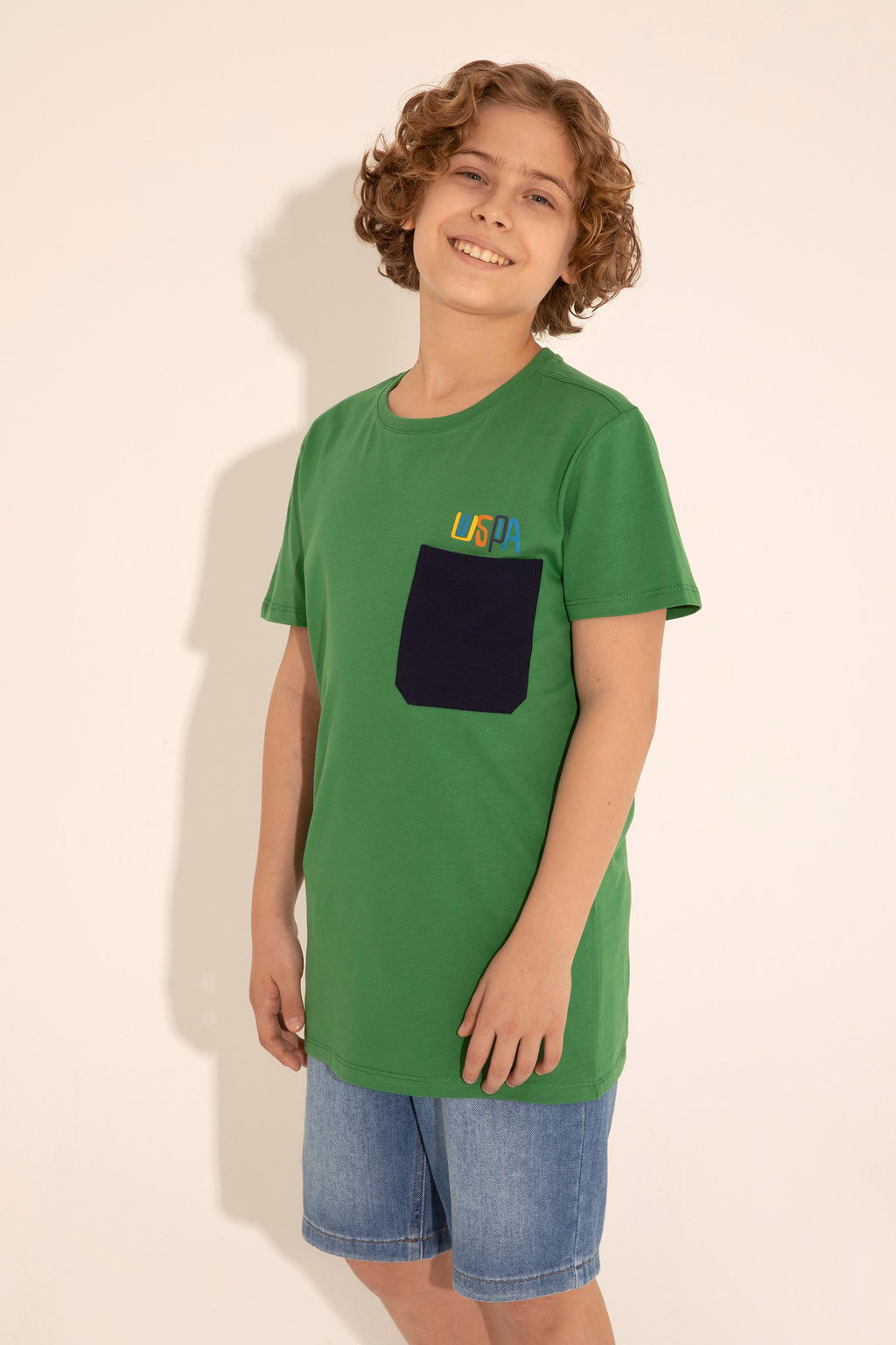 Зеленая футболка для мальчика - U.s. polo assn фото 11