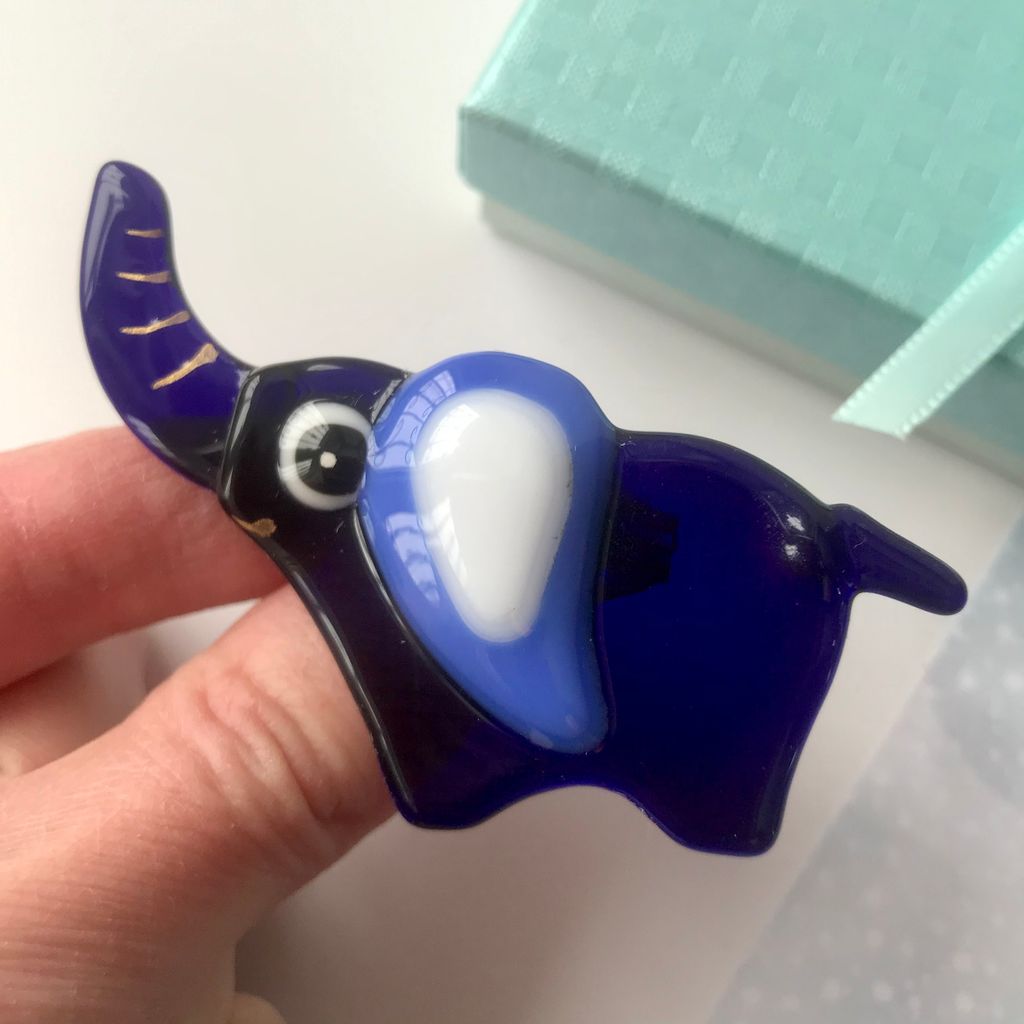 Брошь Слоненок - Стрекоза фото 2