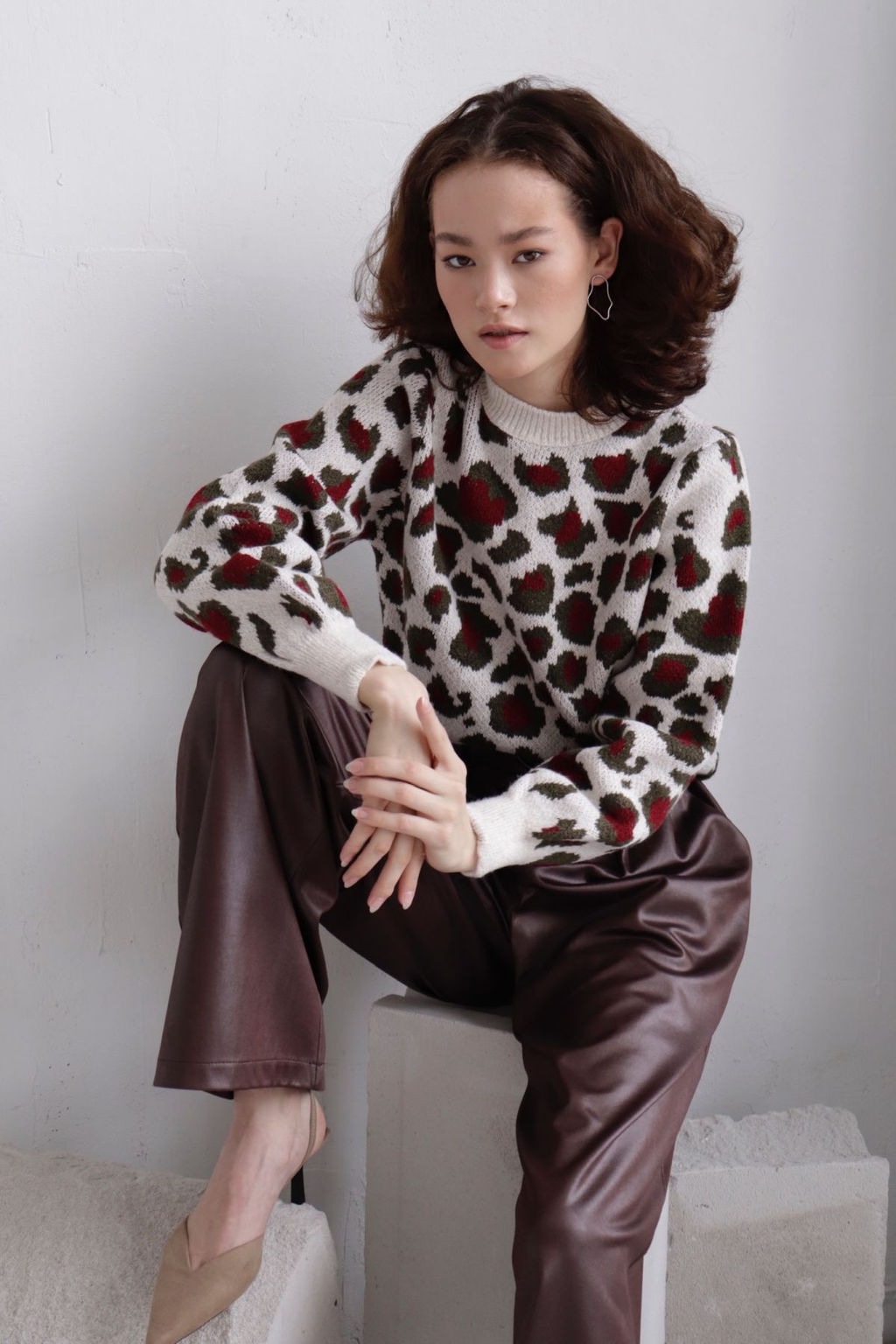 10046 Джемпер леопардовый - Martichelli фото 14