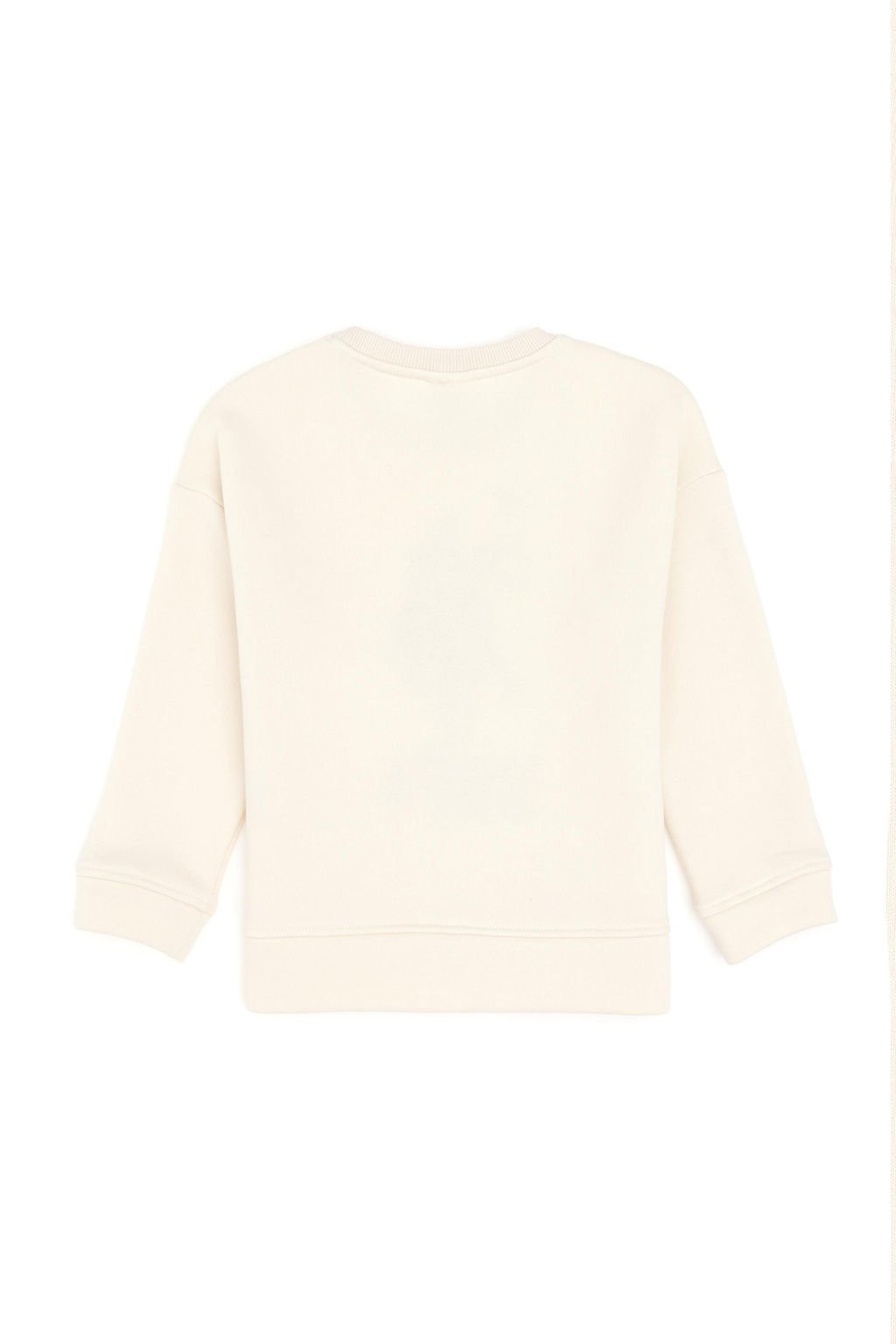 Кремовый свитшот для девочки Неожиданная скидка в корзине - U.s. polo assn фото 3