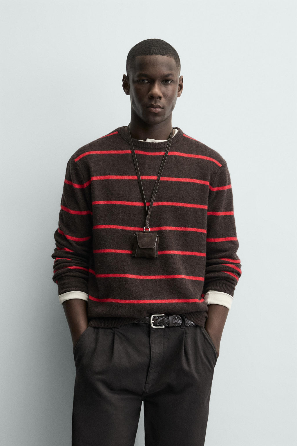 STRIPED WOOL JUMPER - Zara фото 2