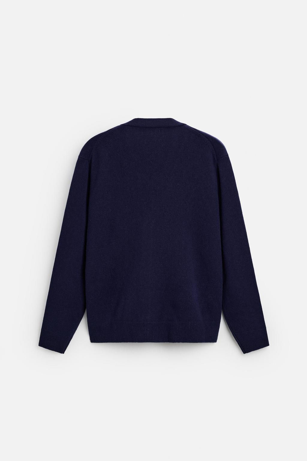 WOOL BLEND CARDIGAN - Zara фото 6