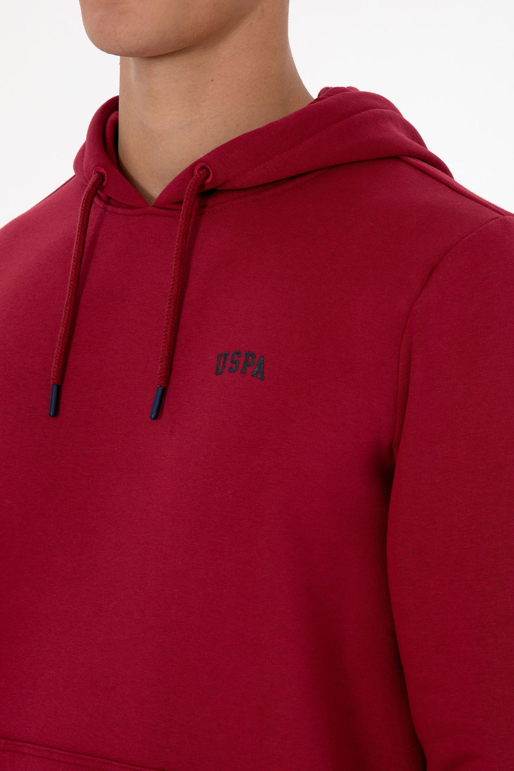 Erkek Koyu Frambuaz Basic Sweatshirt Sepette S_rpriz _ndirim - U.s. polo assn фото 7
