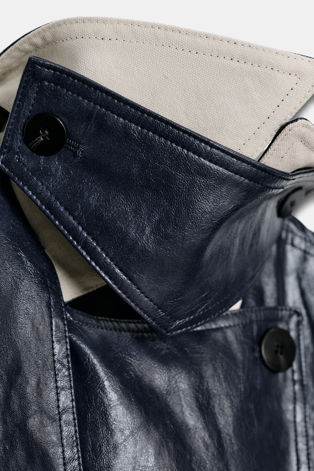 OVERSIZE LEATHER EFFECT TRENCH COAT ZW COLLECTION - Zara фото 11