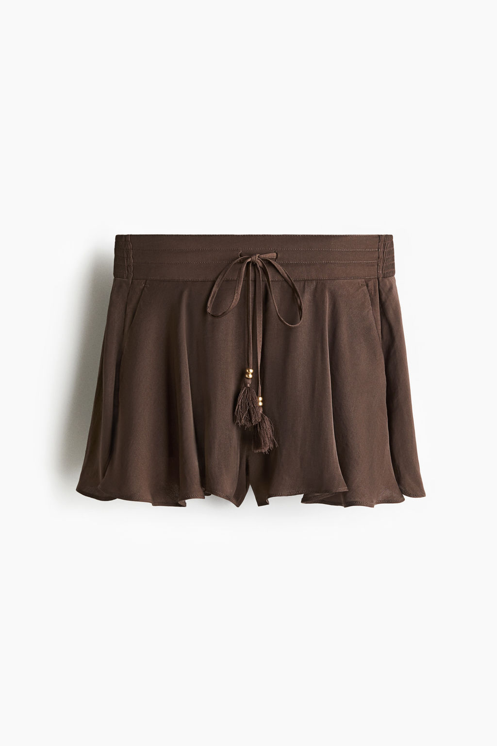 Pantal?n corto vaporoso con cord?n de ajuste - H&m фото 2
