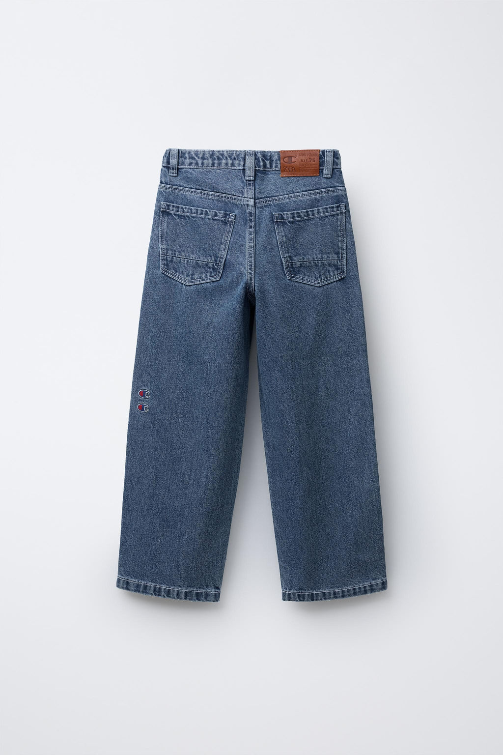 CHAMPION ® X ZARA SKATER JEANS  фото 2
