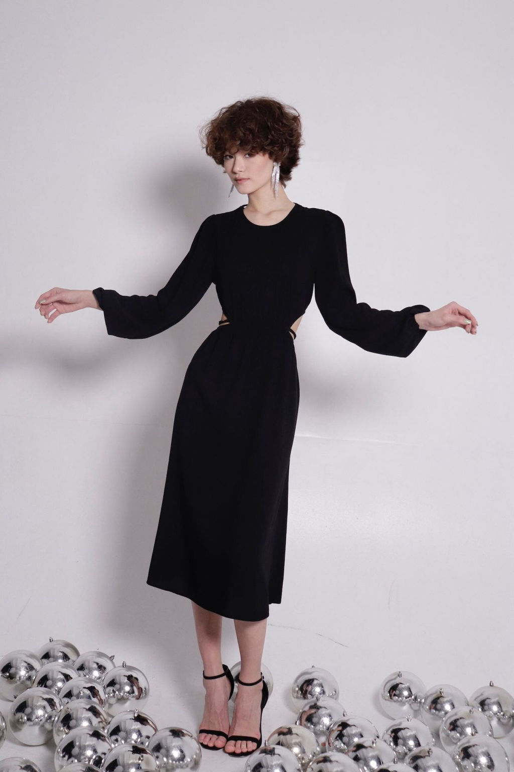 11278 Платье чёрное - Martichelli фото 4