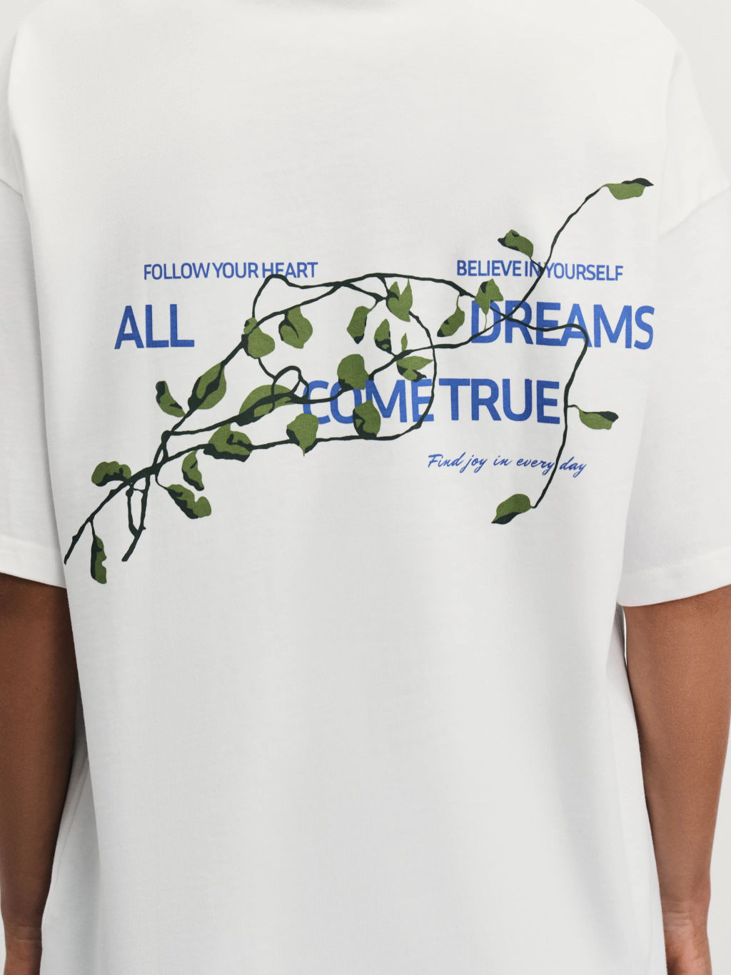 Футболка оверсайз с принтом / Zarina  фото 9