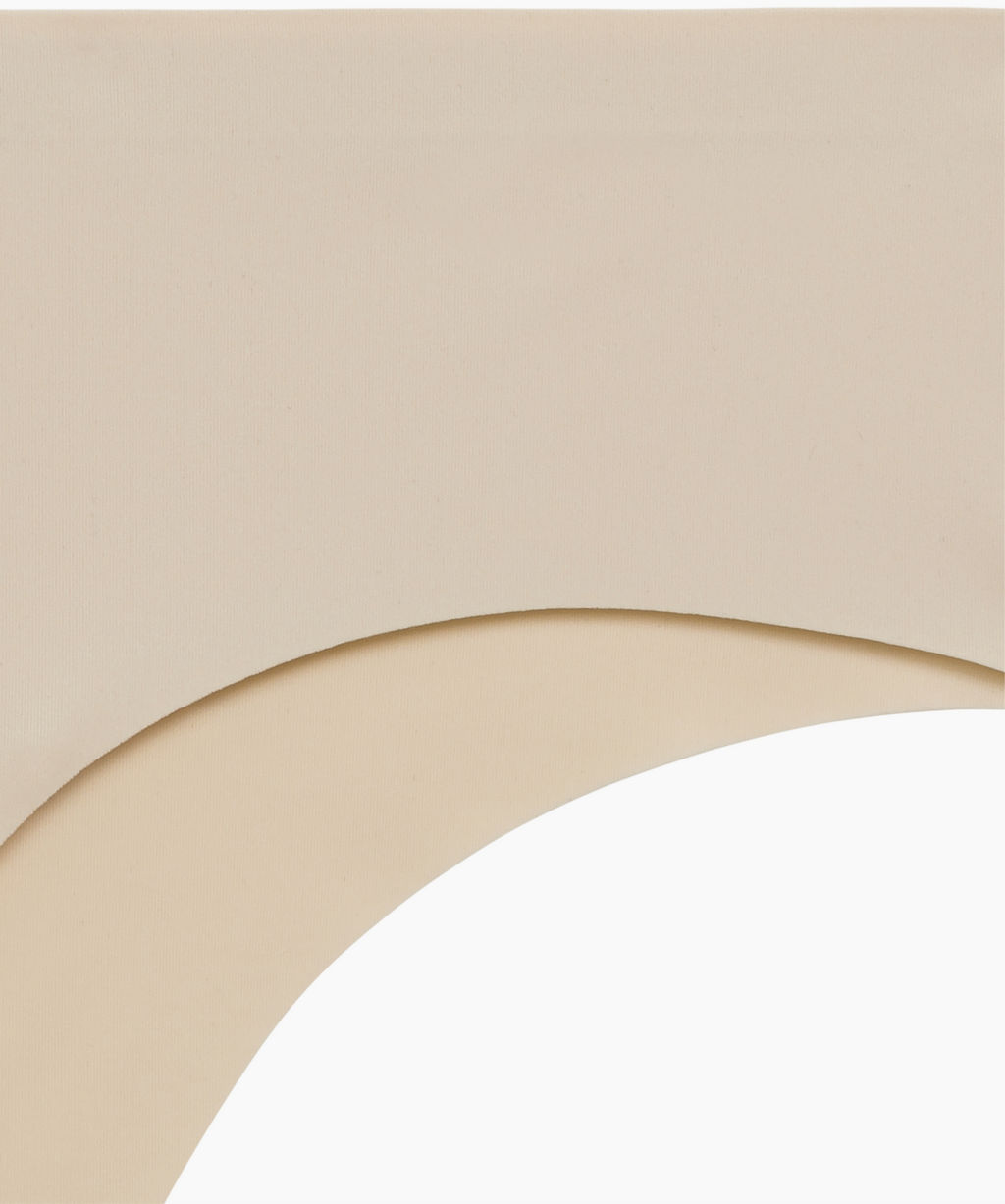 ATLANTIC LS-002 Трусы бразилиана с завышенной талией Seamless - 1 шт. светло-бежевый  фото 7