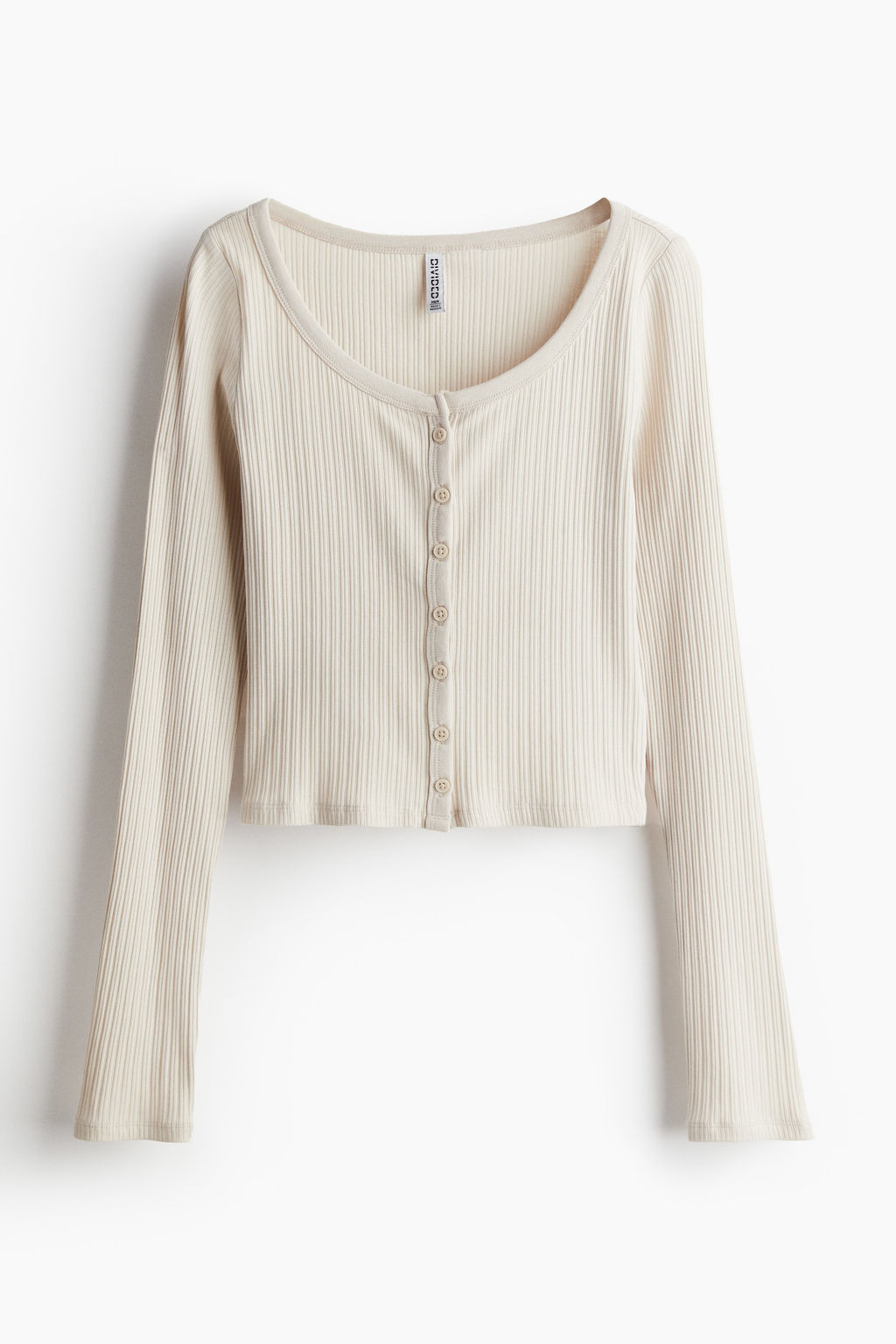 Top de canale con botones - H&m фото 7