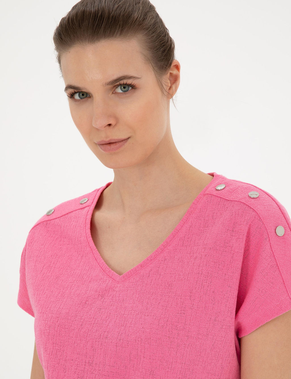 Pembe Regular Fit Ti__rt - Pierre cardin фото 2