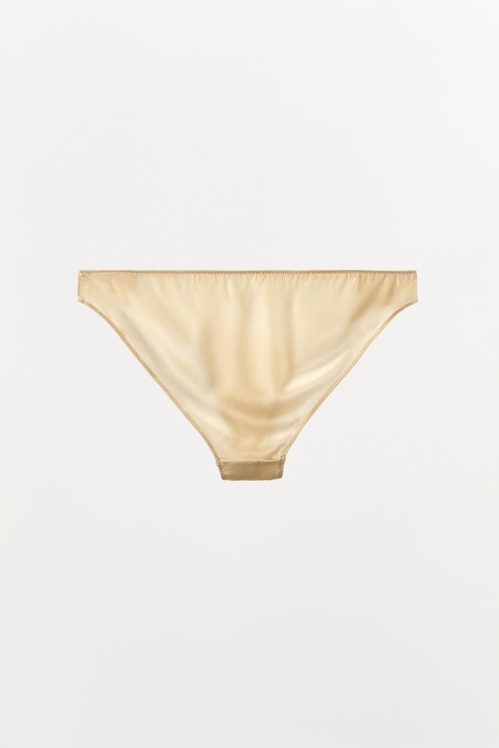 MESH SATIN BRIEFS - Zara фото 5