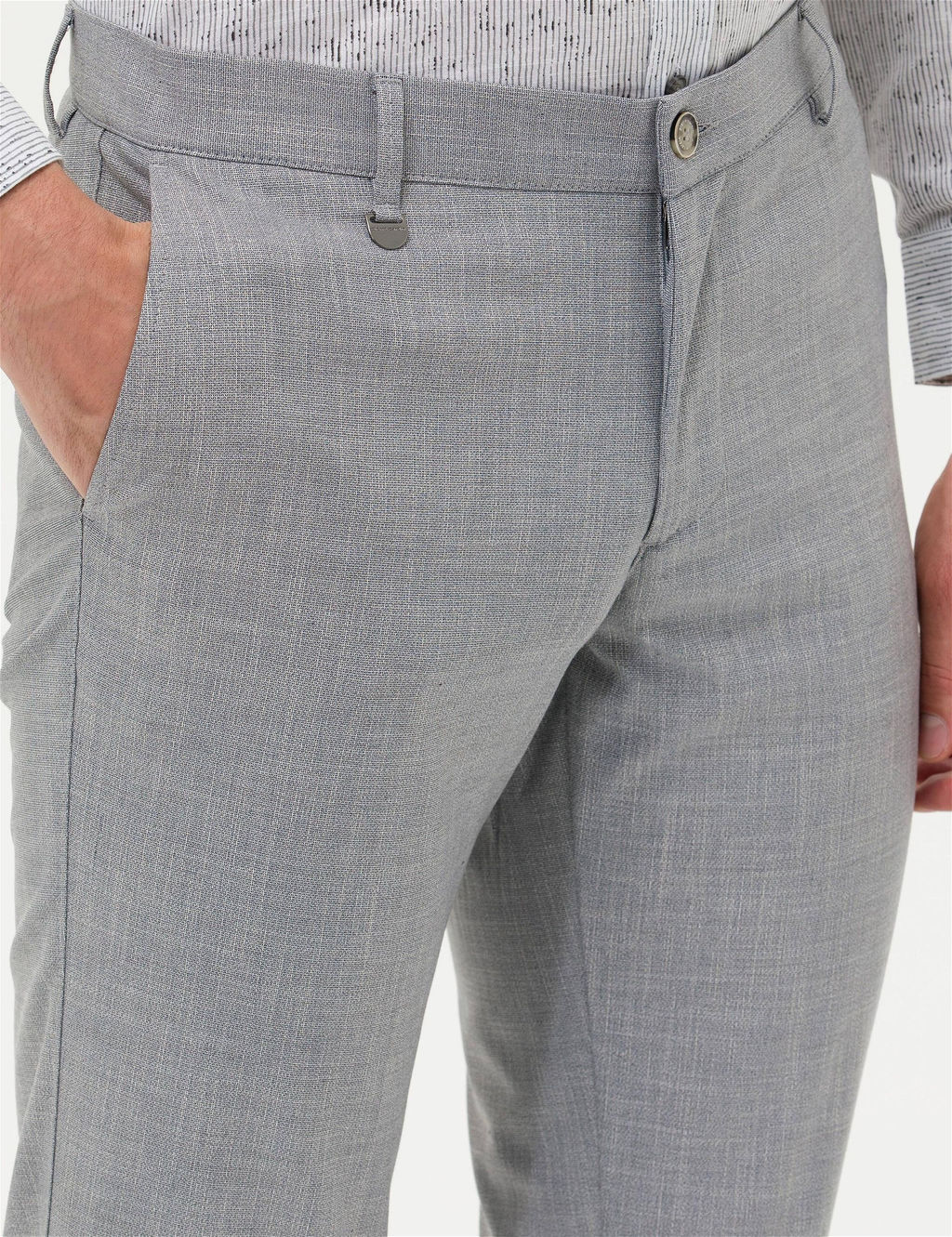 Gri Klasik Pantolon - Pierre cardin фото 6